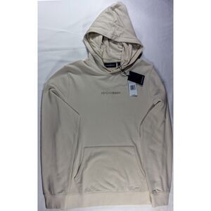 NWT Psycho Bunny Mens Nora Classic French Terry Hoodie Natural Linen Size M